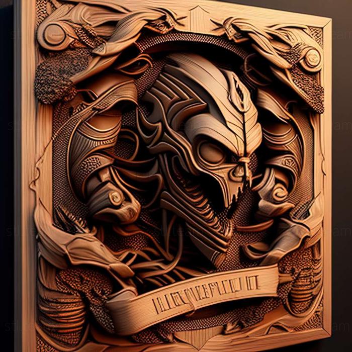 3D модель Полное издание игры Mortal Kombat (STL)